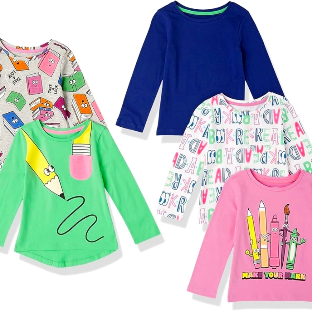 Five Girls Long Sleeve Shirts - Size 14